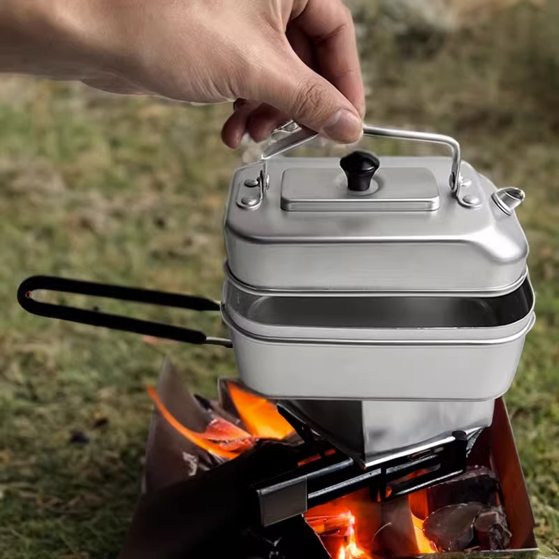 Camping Cooking Cup - Ultralight Portable Picnic Camping Tourist Kettle