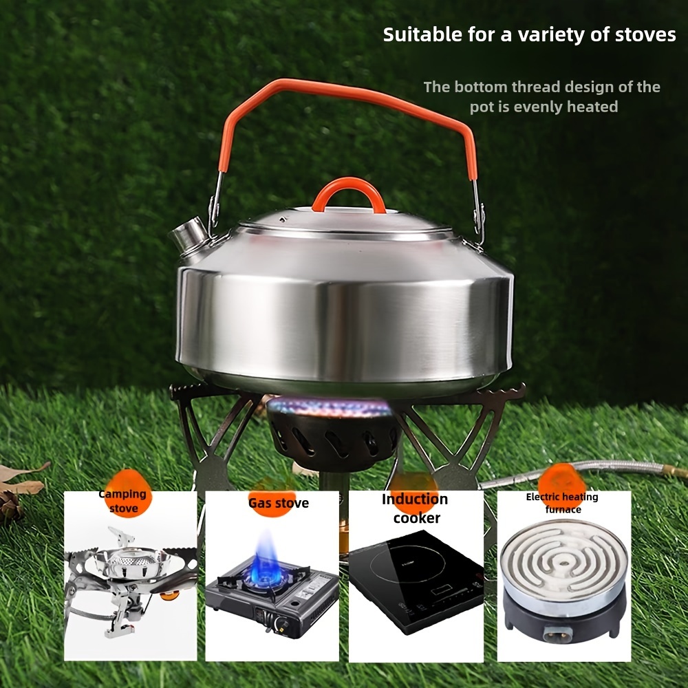 304Stainless Steel Capsules fo - Camping Cooking Set 2 Person recension och pris