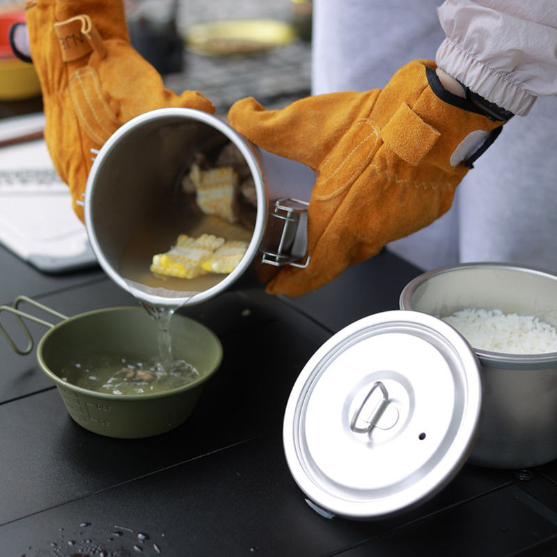 Outdoor Cooking Steamer Pot, C - Camping Cooking One Pot recension och pris