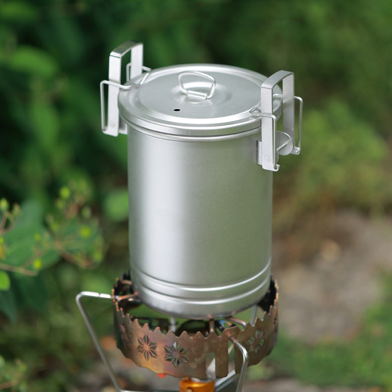 Outdoor Cooking Steamer Pot, C - Camping Cooking One Pot recension och pris