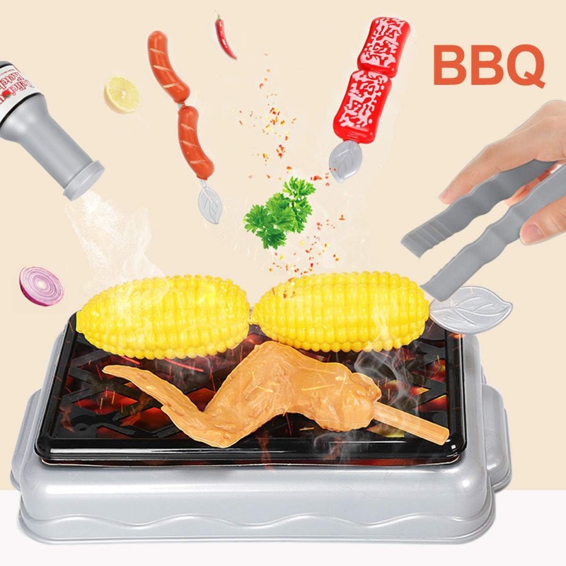 Kids Kitchen Toy Set Toddler P - Camping Cooking Kids recension och pris