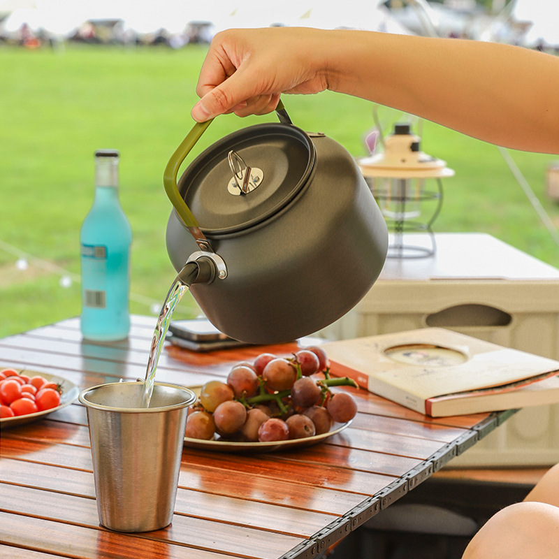 0.8L/1.1L/1.2L/1.6L/2L/2.5L Al - Camping Cooking Set 2 Person recension och pris