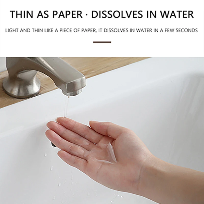 50/150Pcs Travel Soap Sheets P - Biodegradable Soap Camp recension och pris