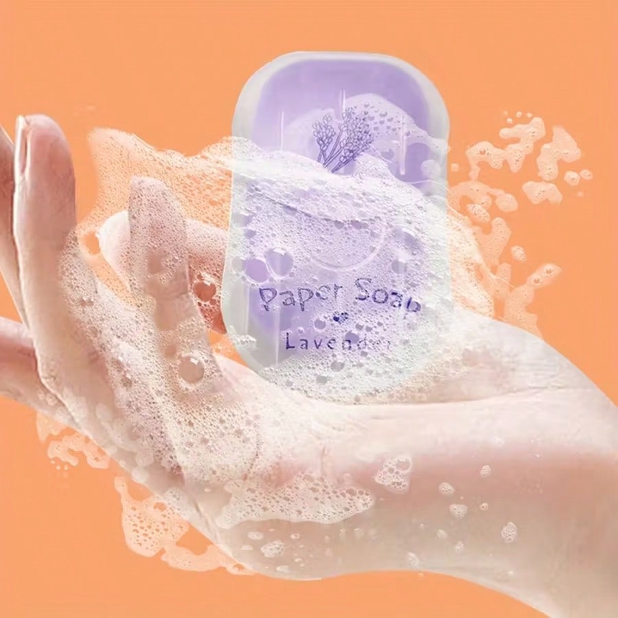 Portable Disposable Paper Soap - Biodegradable Soap Camp recension och pris