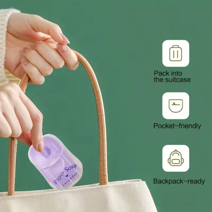 Portable Disposable Paper Soap - Biodegradable Soap Camp recension och pris