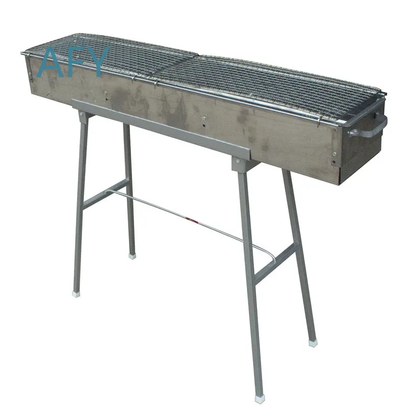 Portable Folding Charcoal BBQ  - Camping Cooking Set Compact recension och pris