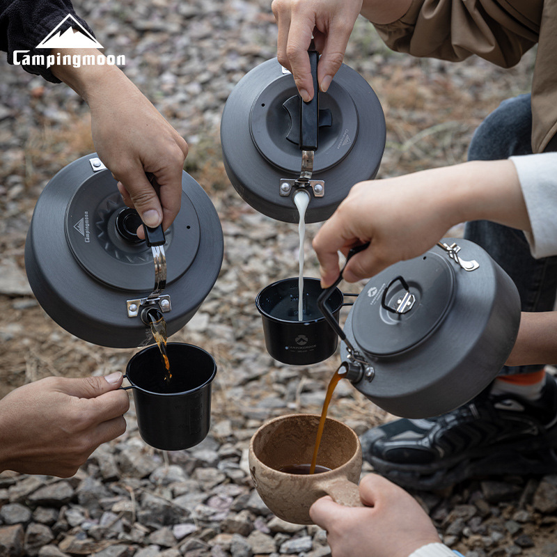 CAMPINGMOON Camping Teapot, Ou - Camping Cooking Set 2 Person recension och pris