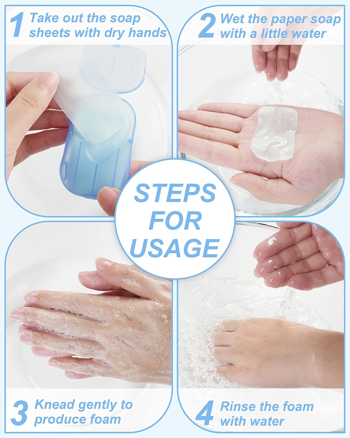 5/10/20 Boxes Scented Hand Soa - Biodegradable Soap Camp recension och pris