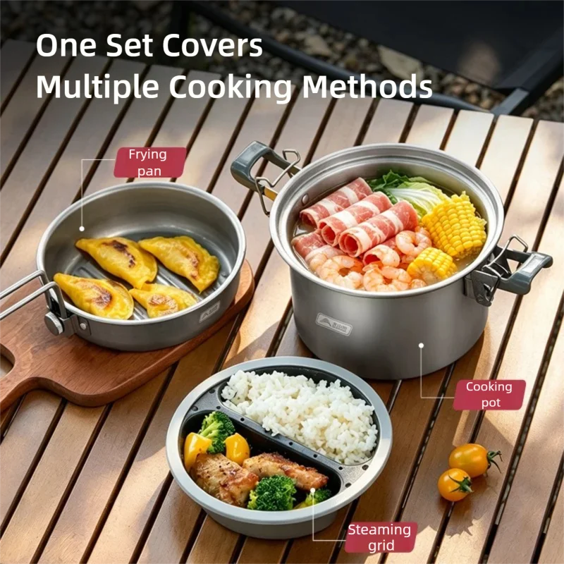 BISINNA Micro Pressure Cooker  - Camping Cooking Set 2 Person recension och pris