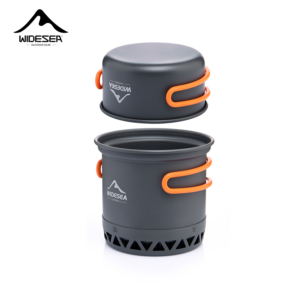 Outdoor Camping Pot 1.3L 2.3L  - Camping Cooking Set 2 Person recension och pris