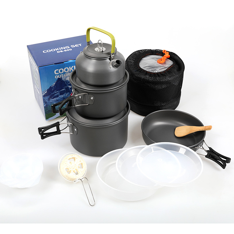 Outdoor Camping Cooking Set No - Camping Cooking Set 2 Person recension och pris