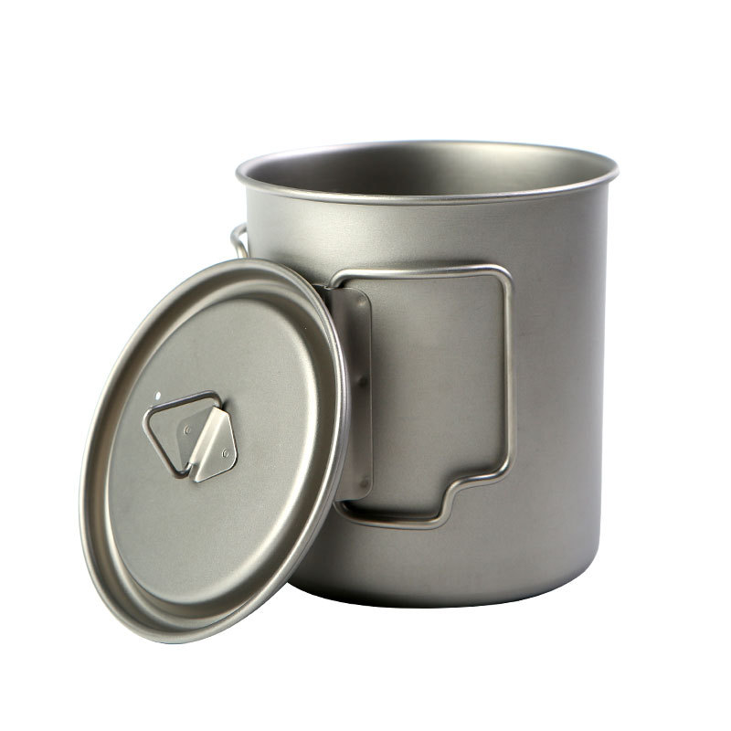 Camping Titanium Cups 450ml 55 - Camping Cooking Cup recension och pris