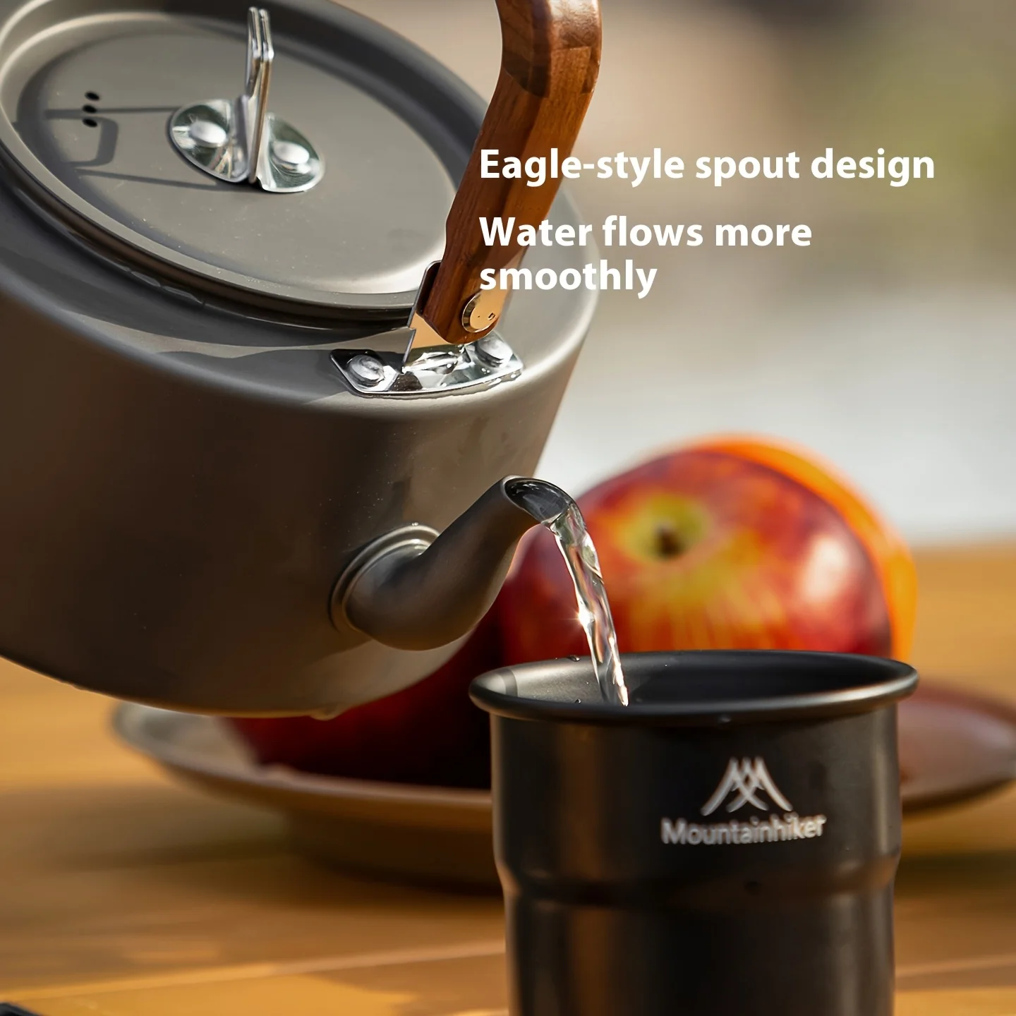 MOUNTAINHIKER Tea Kettle Campi - Camping Cooking Set 2 Person recension och pris