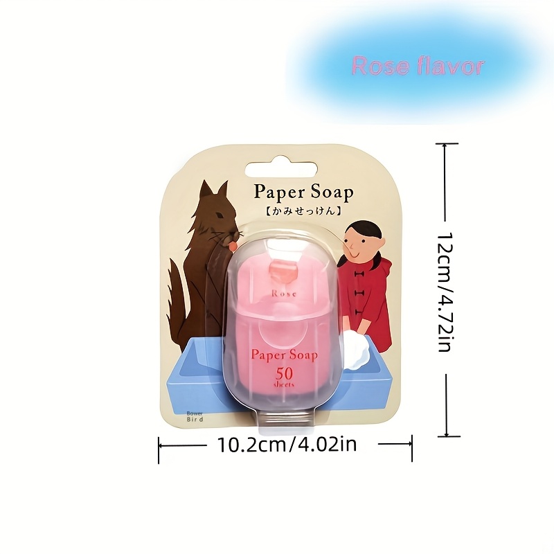 50pcs Portable Soap Sheets | U - Biodegradable Soap Camp recension och pris