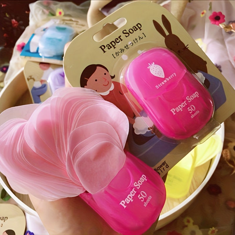 50pcs Portable Soap Sheets | U - Biodegradable Soap Camp recension och pris