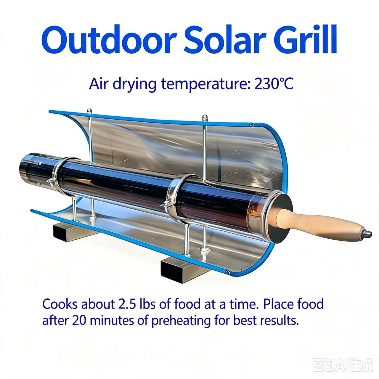 Go Fuel-Free! Portable Parabol - Solar Oven Camp recension och pris