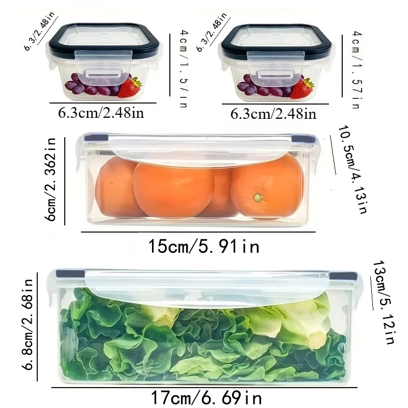 8Pcs Set Includes 4 Containers - Camping Cooking Rack recension och pris