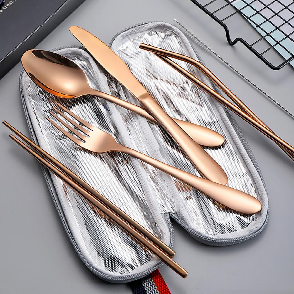 Travel Cutlery Pouch Felt Uten - Camping Cooking Set Compact recension och pris
