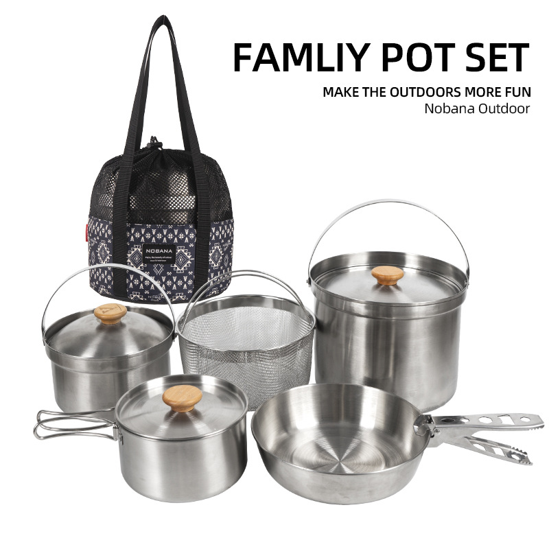 NOBANA Newest Outdoor Stainles - Camping Cooking Cup recension och pris