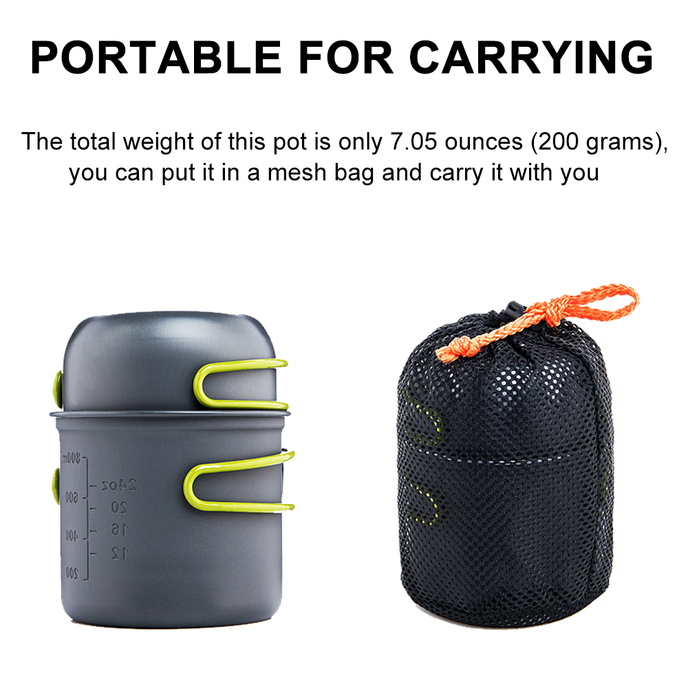 Widesea Ultralight Camping Coo - Camping Cooking Set 2 Person recension och pris