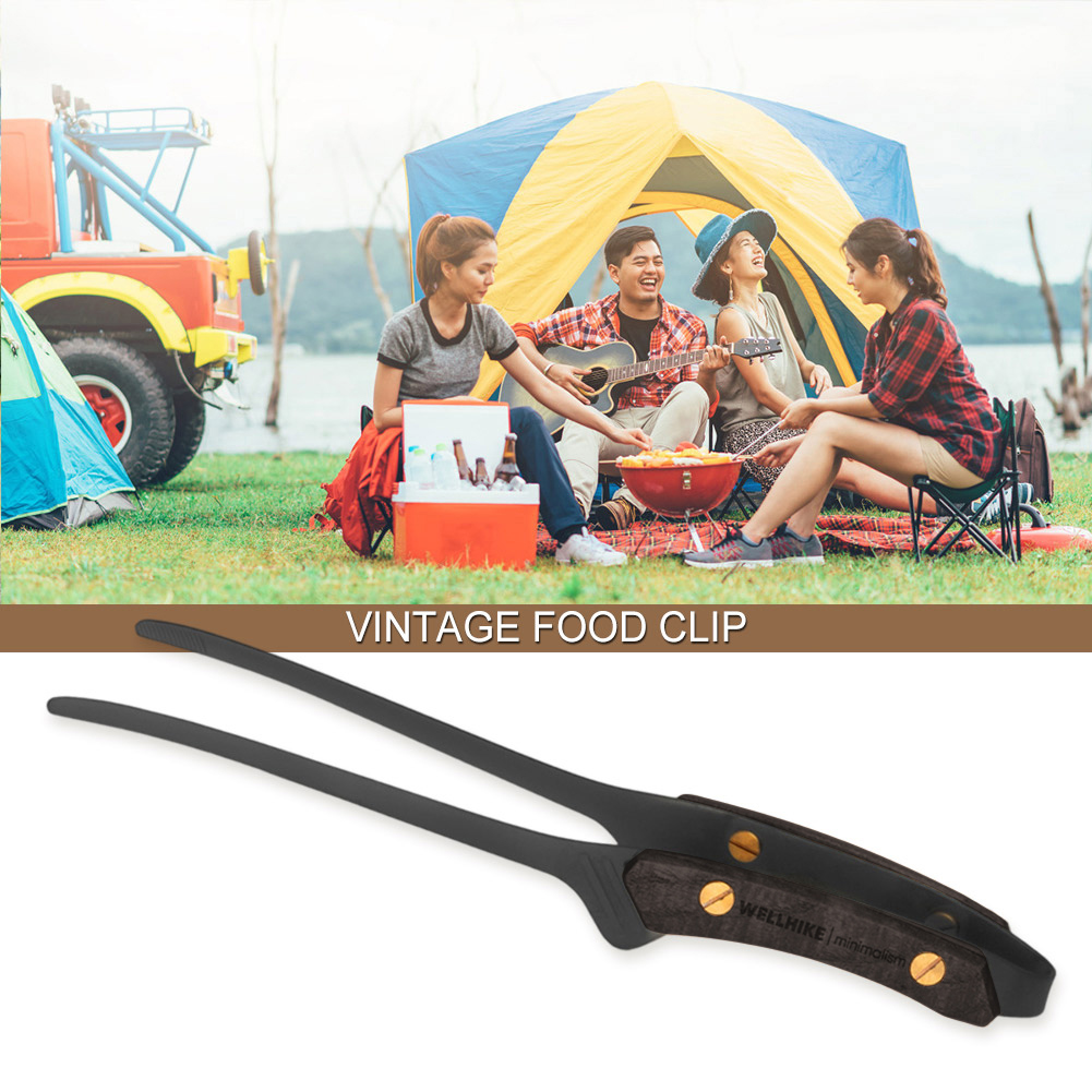 BBQ Grill Barbecue Tong Vintag - Vintage Camping Cooking Set recension och pris