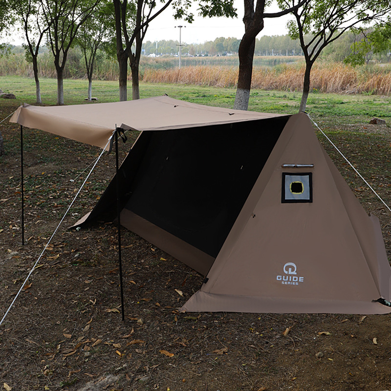 Camping Outdoor Double Peaks C - Camping Cooking Awning recension och pris