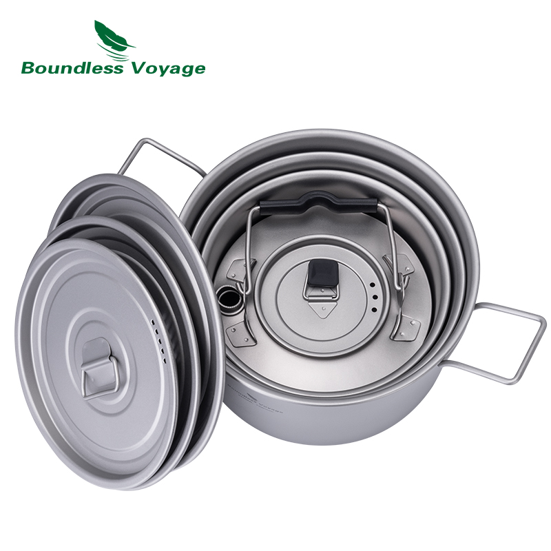 Boundless Voyage Titanium Pot  - Camping Cooking Cup recension och pris