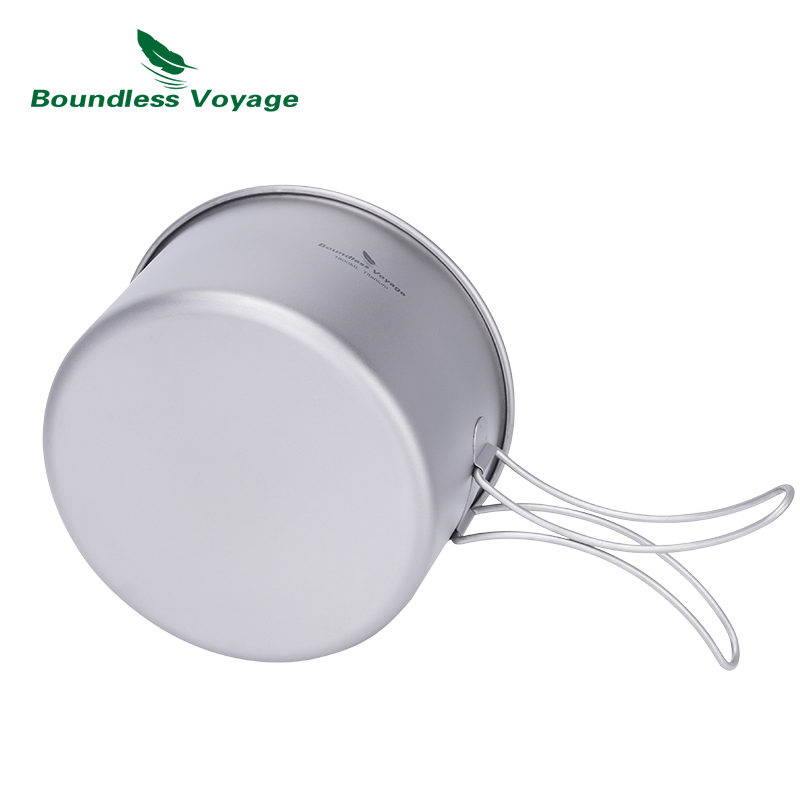Boundless Voyage Titanium Pot  - Camping Cooking Cup recension och pris