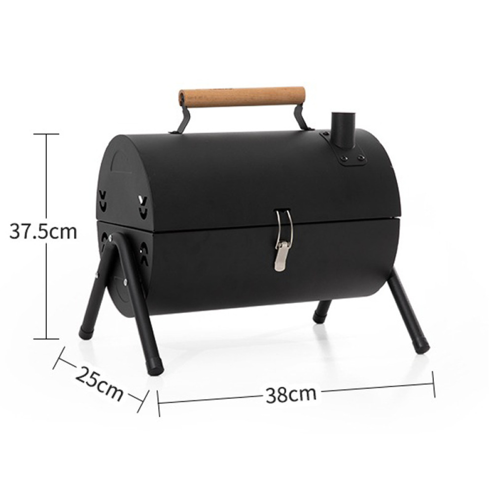 Portable Charcoal Grill, Small - Camping Cooking Bbq recension och pris
