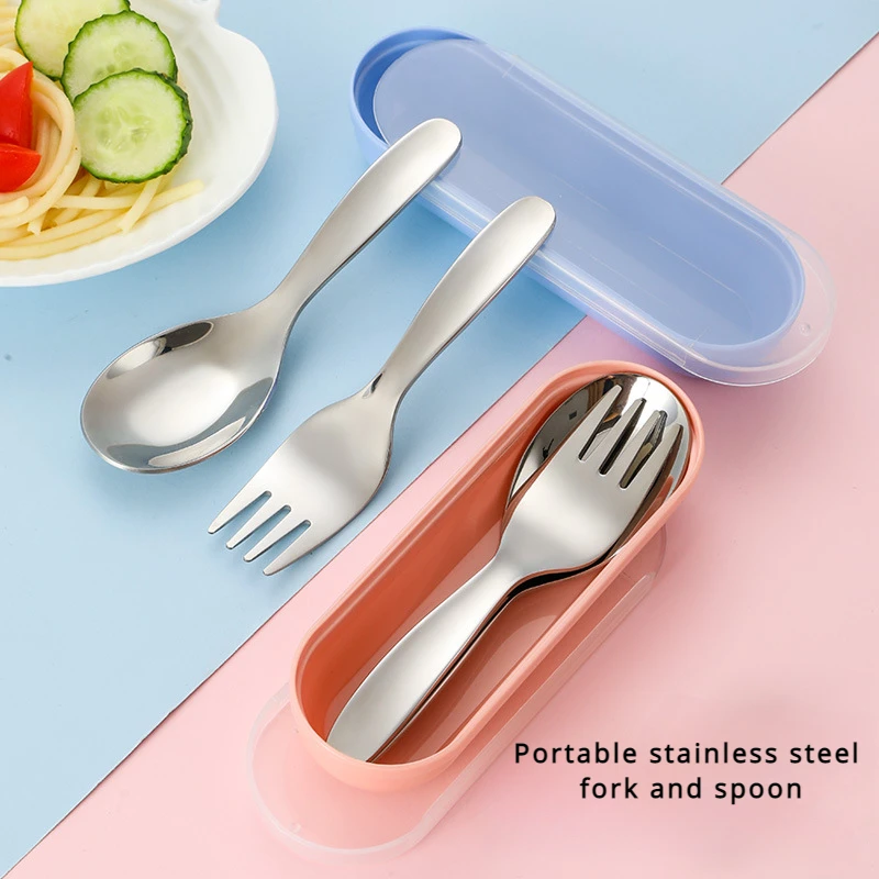 2 PCS 1 Set Portable Spoon For - Camping Cooking Set 2 Person recension och pris