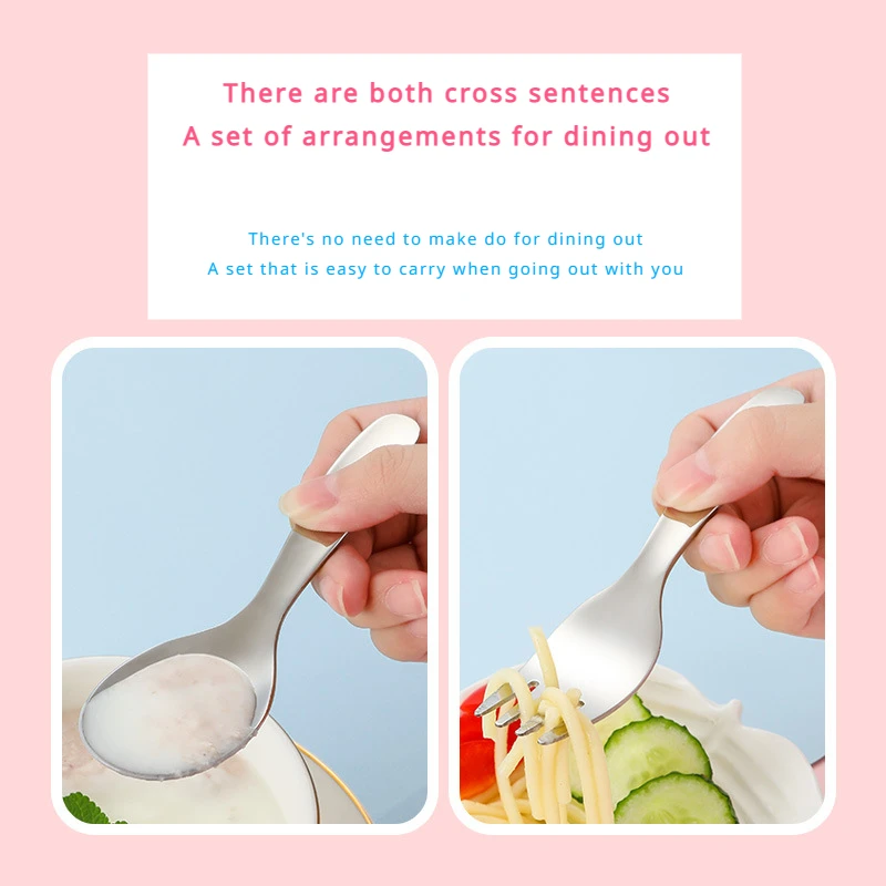 2 PCS 1 Set Portable Spoon For - Camping Cooking Set 2 Person recension och pris