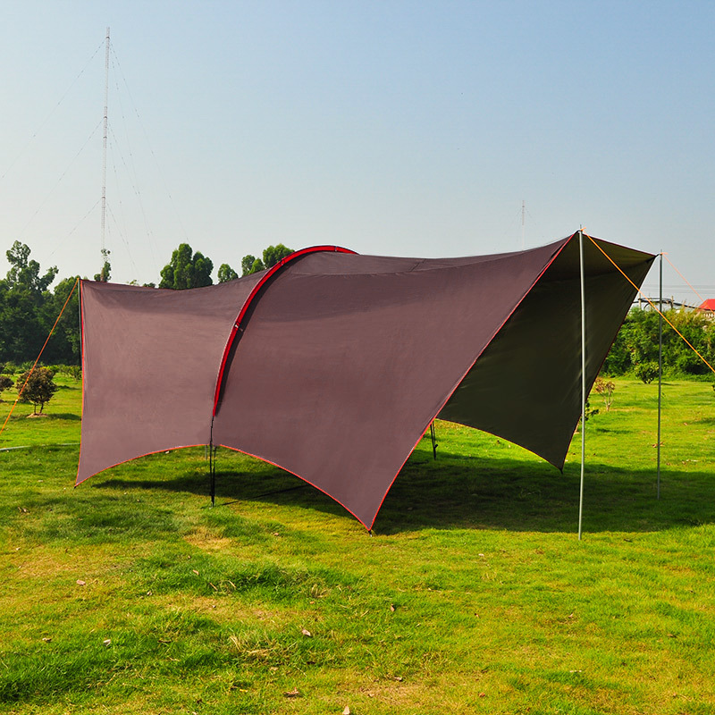 Large multi-person awning with - Camping Cooking Awning recension och pris