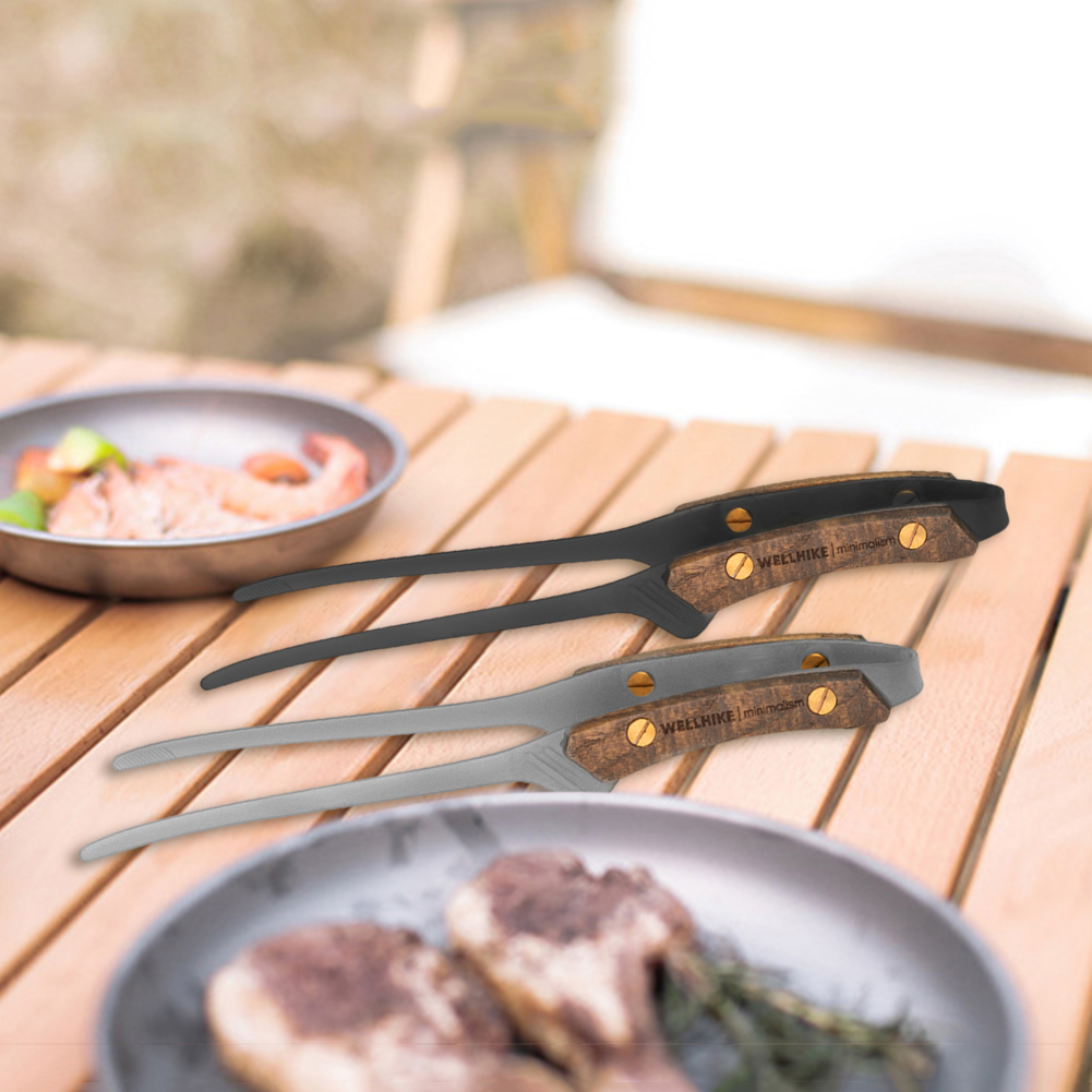 Picnic Meat Clip Vintage BBQ G - Vintage Camping Cooking Set recension och pris