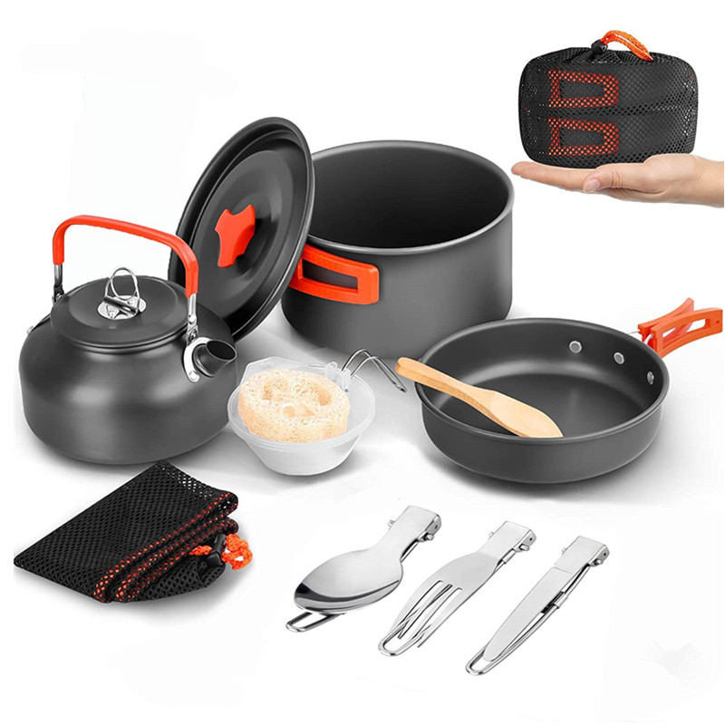 2~3 Person Outdoor Camping and - Camping Cooking Set 2 Person recension och pris