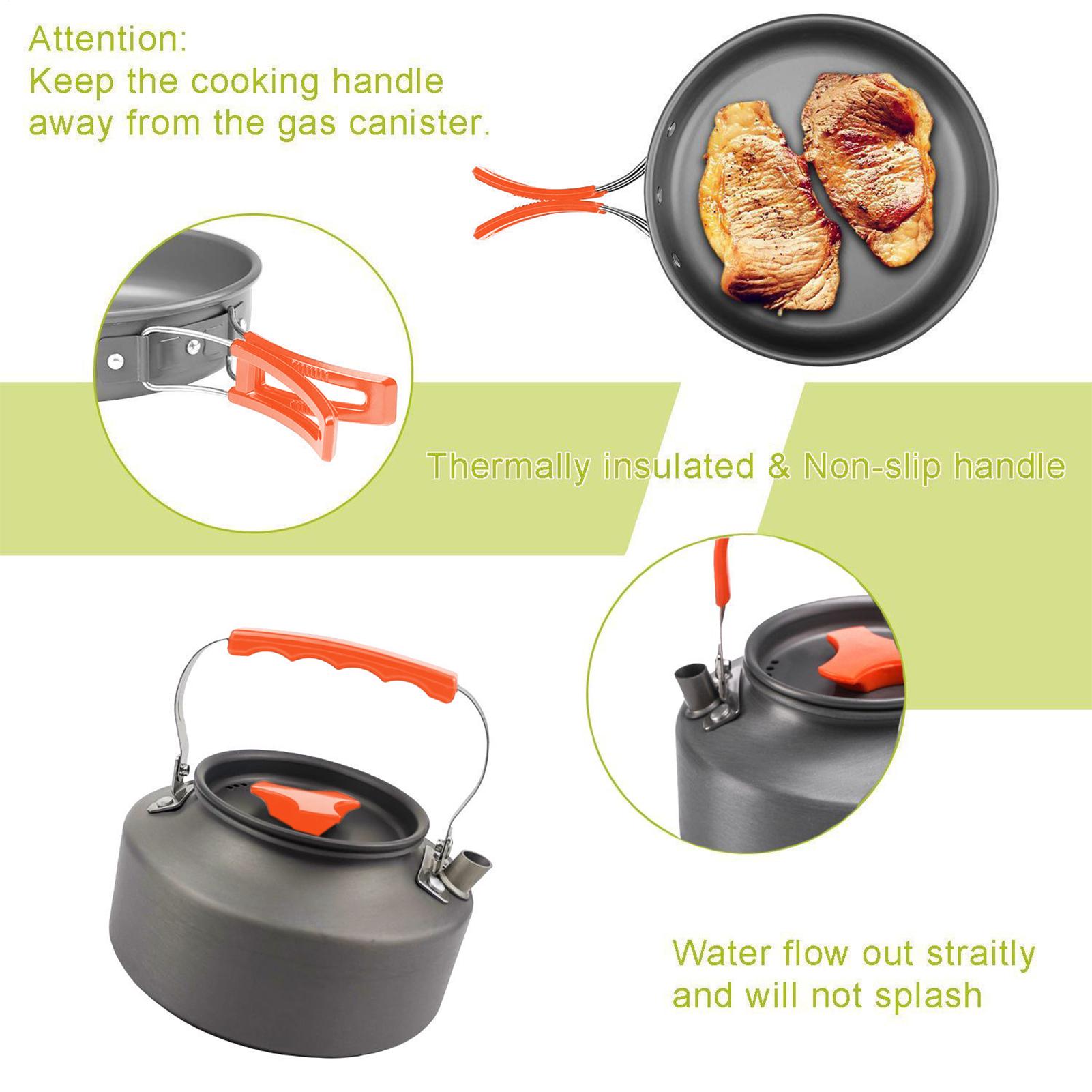 Backpacking Cooking Set Campin - Camping Cooking Cup recension och pris