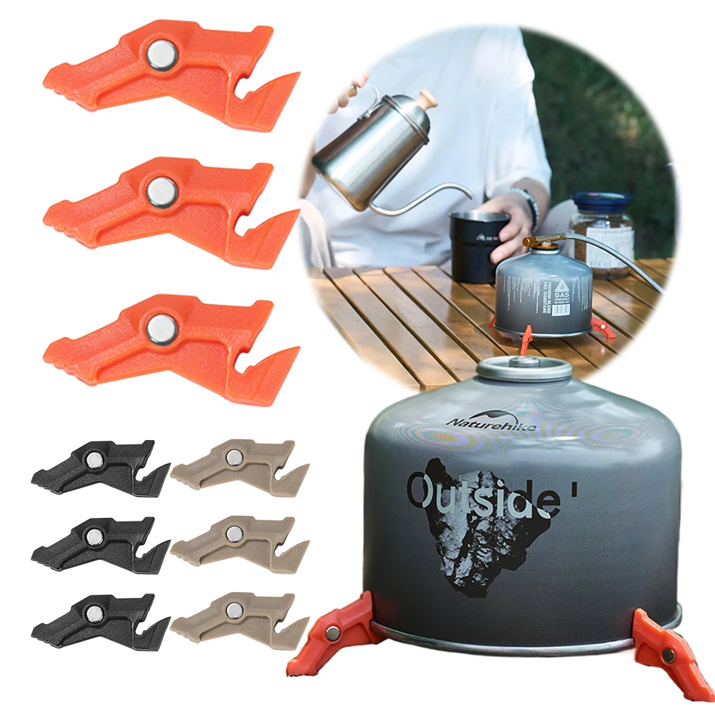 Magnetic Tripod Gas Tank Brack - Camping Cooking Gas Stove recension och pris