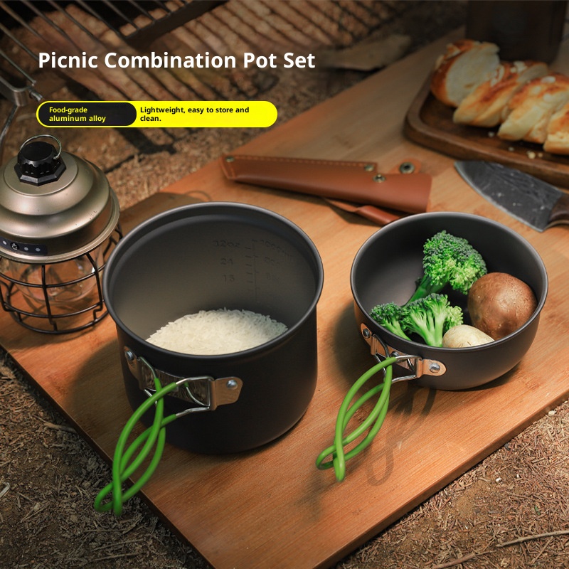 Camping Cookware Set, Ultra Li - Camping Cooking Set Compact recension och pris