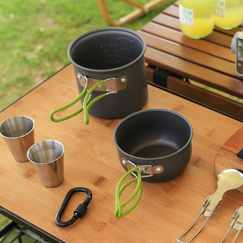 Camping Cookware Set, Ultra Li - Camping Cooking Set Compact recension och pris