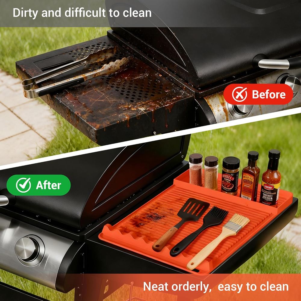 Heat Resistant Silicone Grill  - Camping Cooking Bbq recension och pris