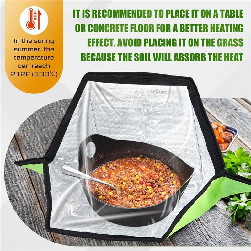 ABFU-Portable Foldable Solar O - Solar Oven Camp recension och pris