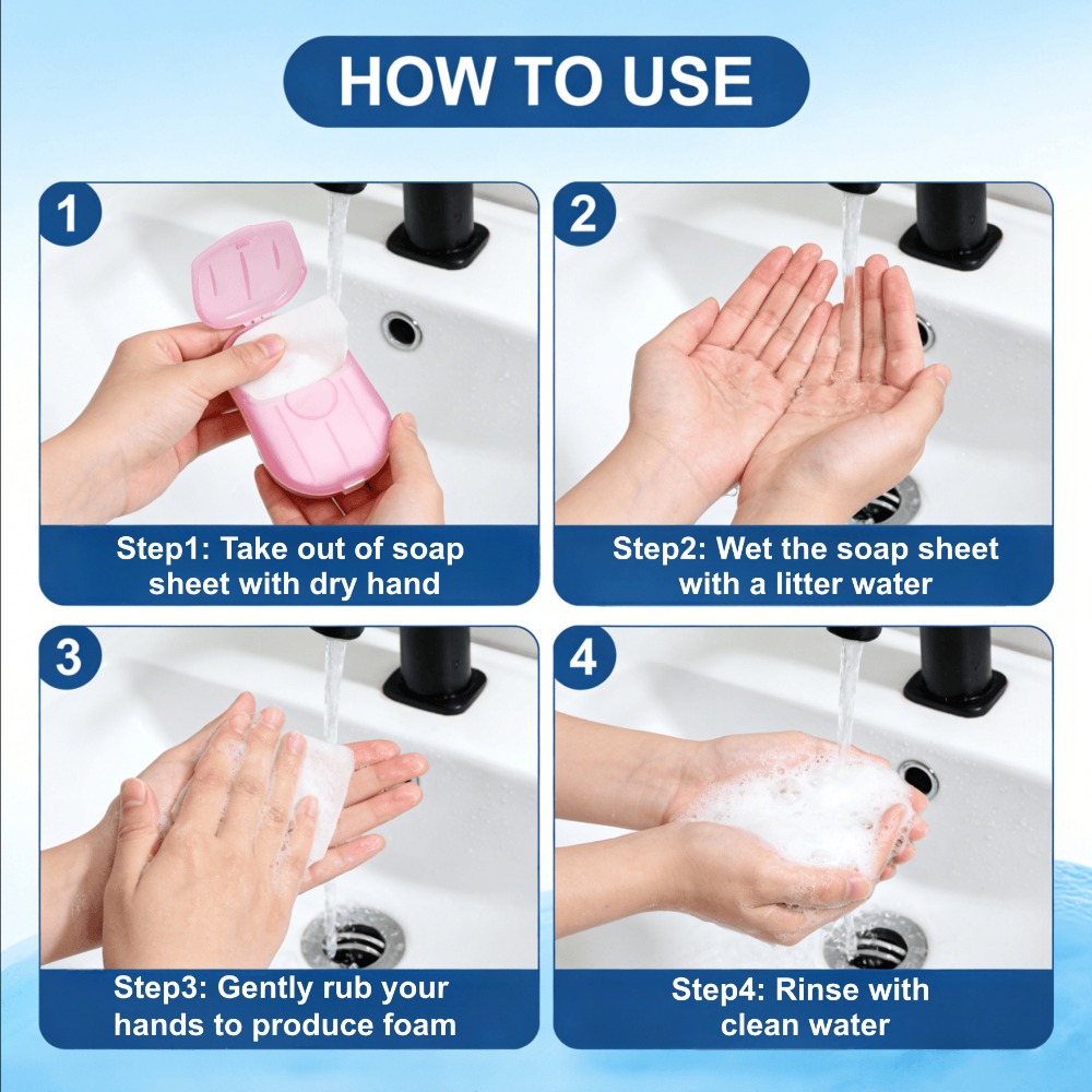 Portable Biodegradable Disposa - Biodegradable Soap Camp recension och pris